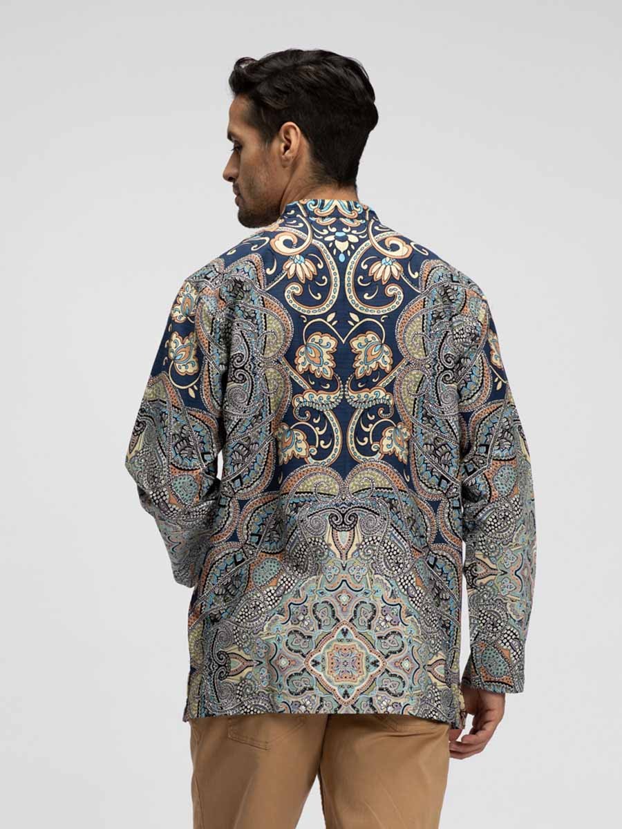 shaw long sleeve kaftan