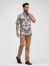 Royale Barone Short Sleeve Kaftan