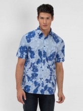 Tamaso  Lotus  Printed  Shirt