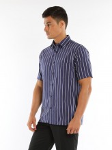 Navy Shirt Short Sleeve