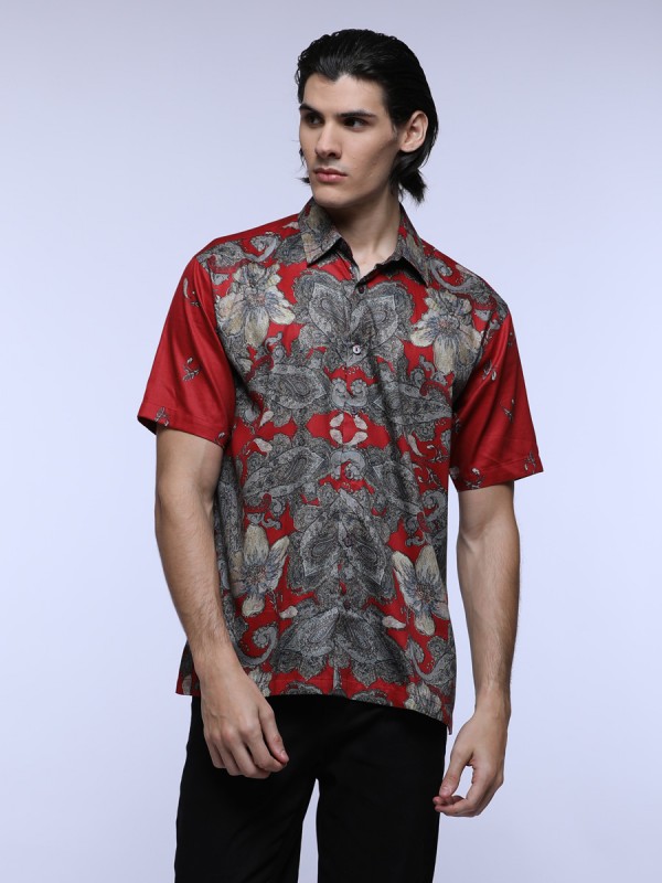 Tamaso Garden Paisley Shirt