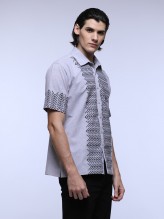 Lava Embroidery Shirt