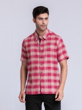 Hexa Plaid Garnet Shirt