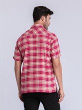 Hexa Plaid Garnet Shirt