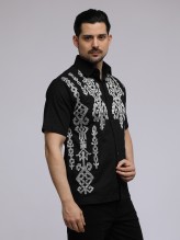 Tribal Embroidery Shirt