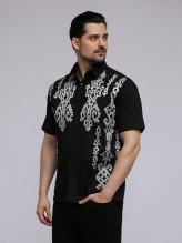 Tribal Embroidery Shirt