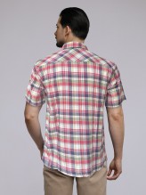 Hexa Madras Red Shirt