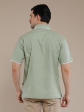 Jade Ornament Embroidery Shirt