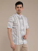 Grey Noella Kaftan Shirt