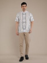 Grey Noella Kaftan Shirt