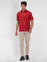 Oregan Palmate Printed  Shirt