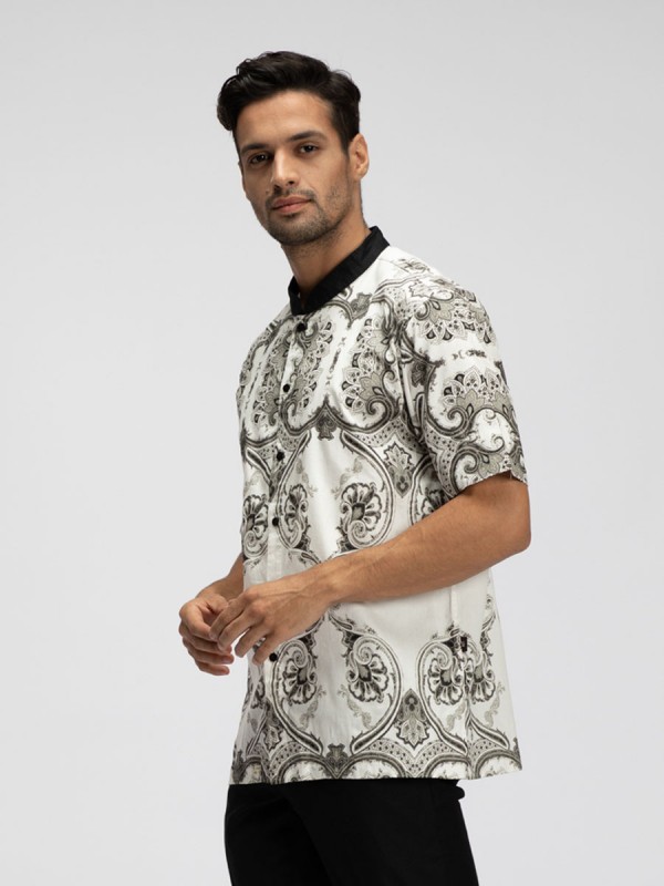 Fleur de Lis Paisley Kaftan