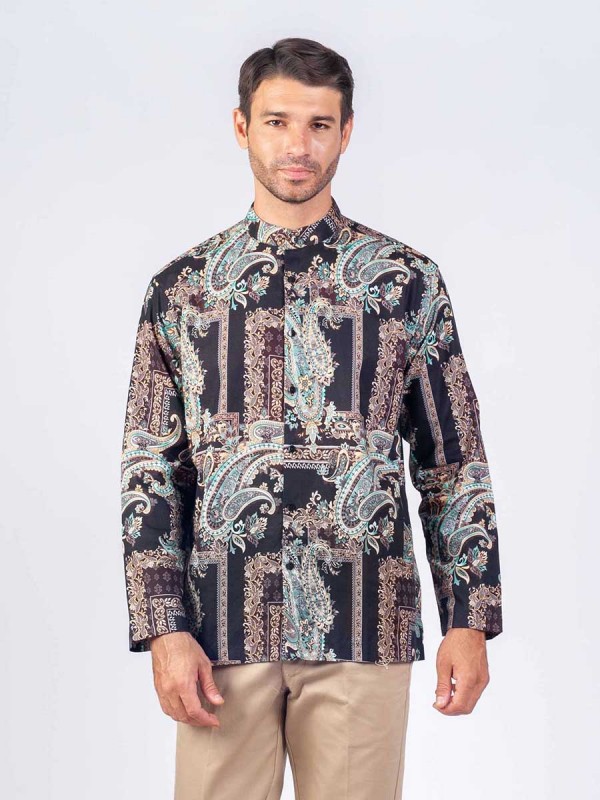 Neo Paisley Kaftan