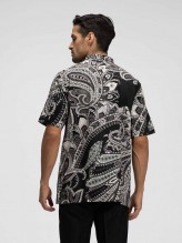 Duman Paisley Short Sleeve Kaftan