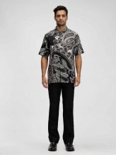 Duman Paisley Short Sleeve Kaftan